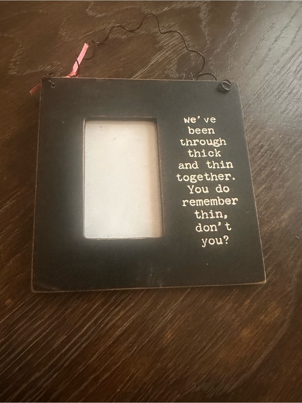Best Friend Frame Trash Talk by Annie